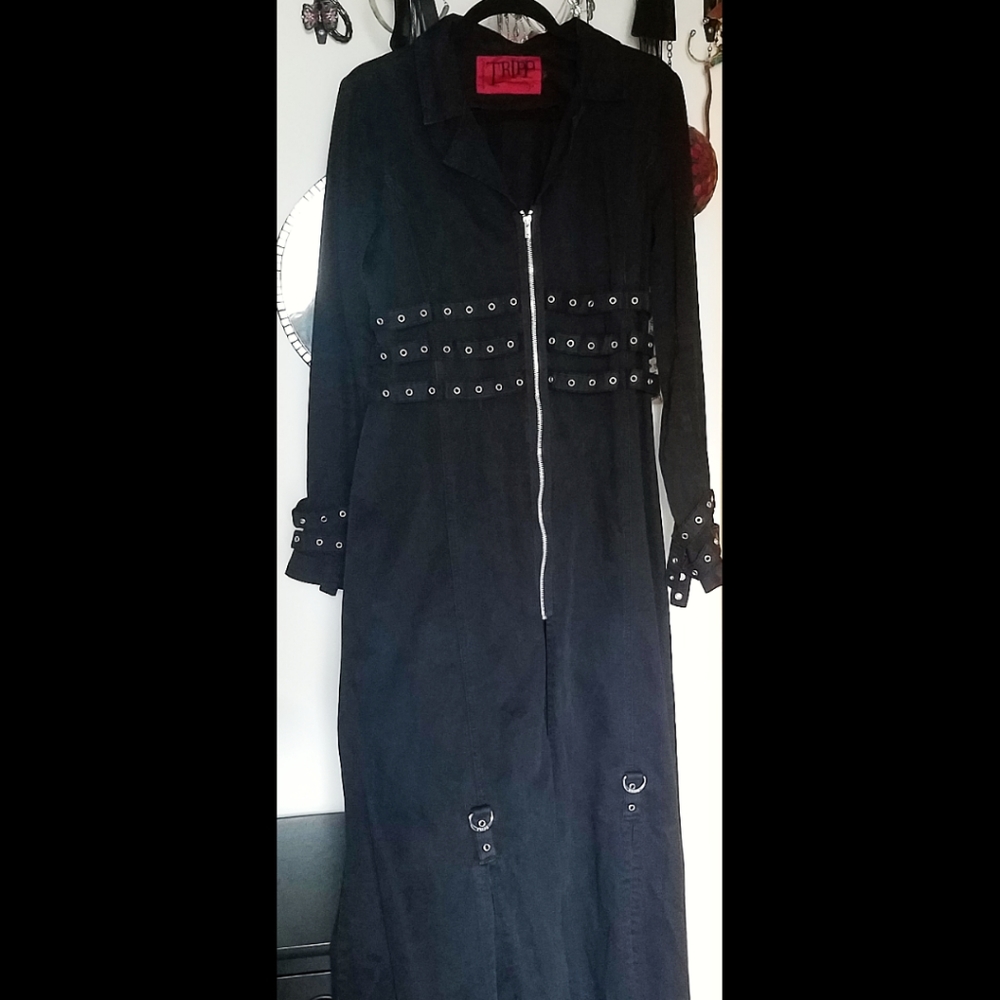 Vintage Gothic Industrial Coat